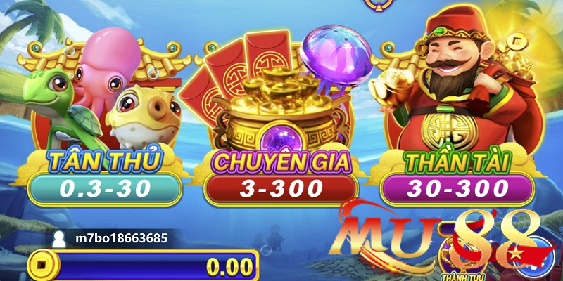 Sảnh JDB Bắn Cá - Đồ họa đỉnh cao, thưởng xu lớn hiện nay 2 Bắn Cá Thần Tài