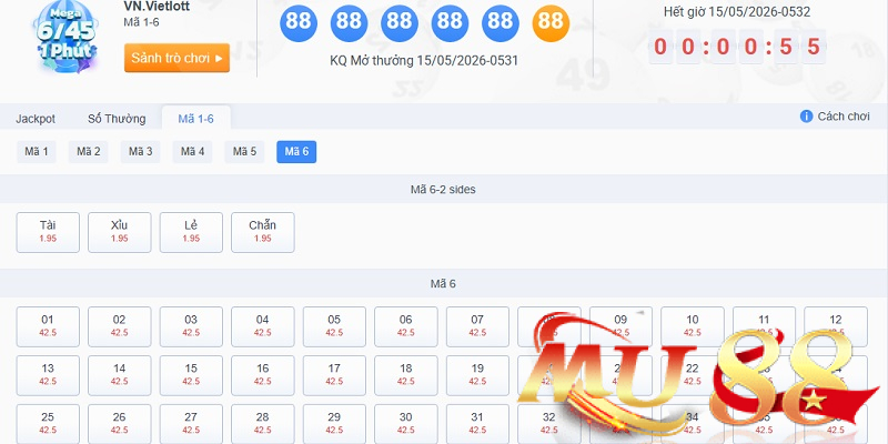Cơ cấu thưởng chính