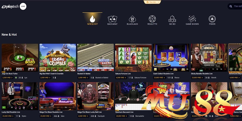 Game Show mới mẻ