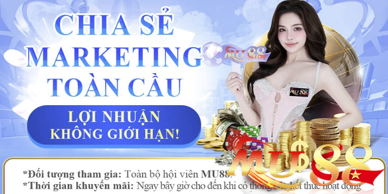 Giao diện quản lý Marketing Toàn Cầu