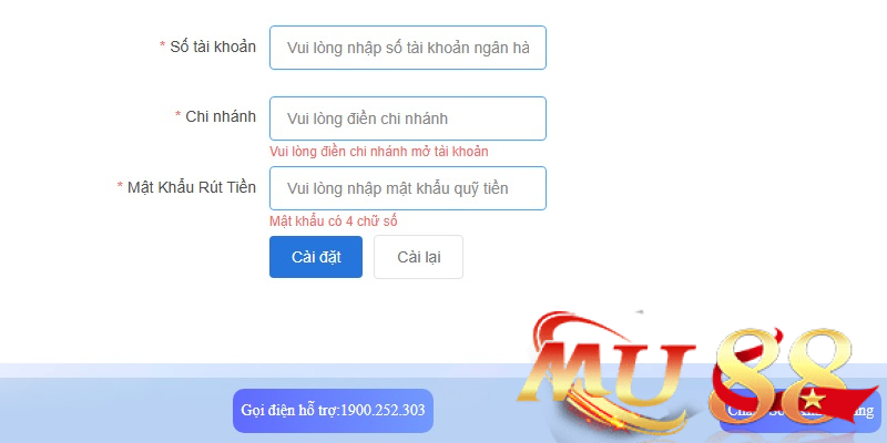 Liên hệ hỗ trợ khi cần