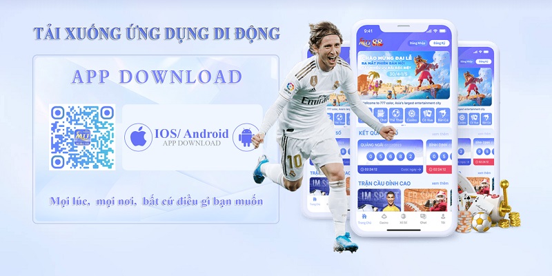 Tải app đăng ký trên Mobile